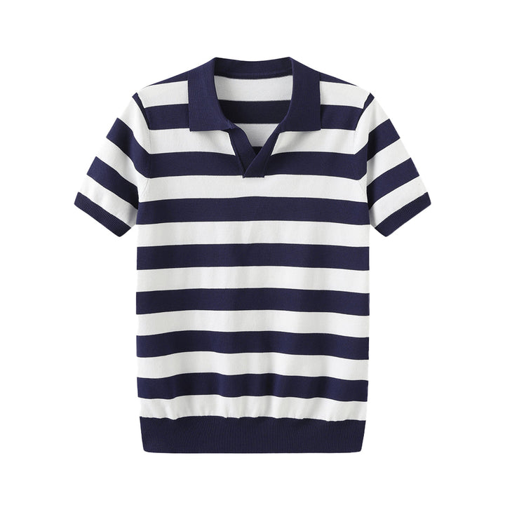 Gregory | Striped Polo.