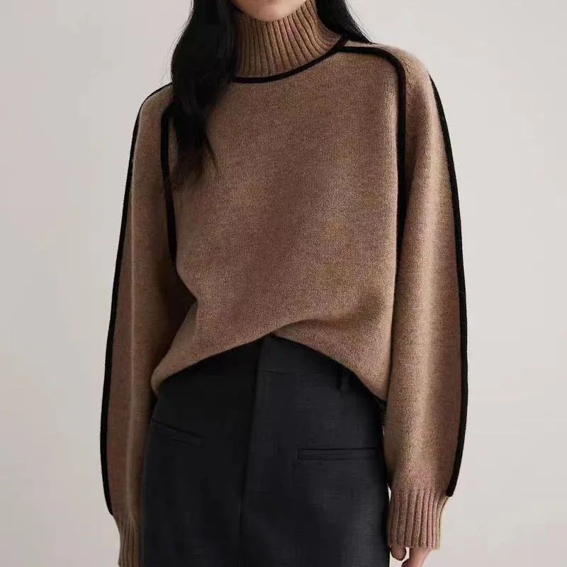 Susan | Comfortable High Neck Sweater