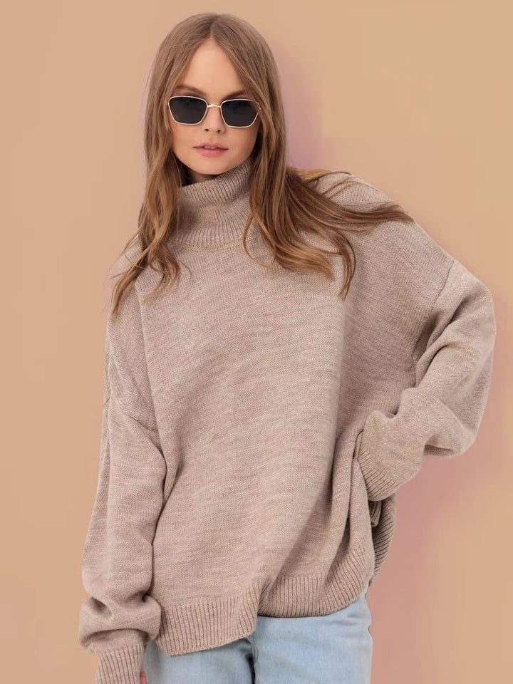 Sarah | Oversized Slit Sweater