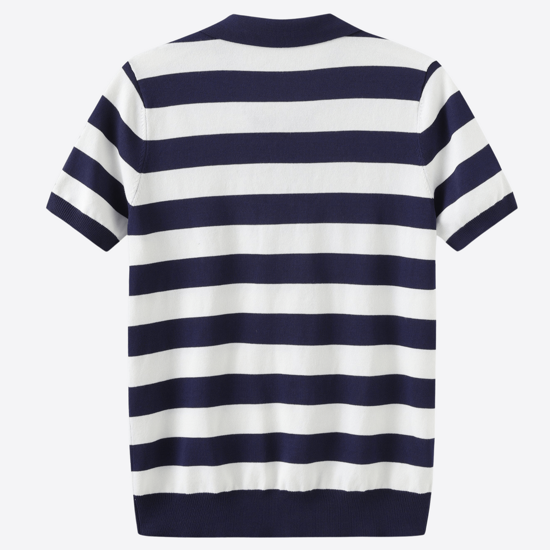 Gregory | Striped Polo.