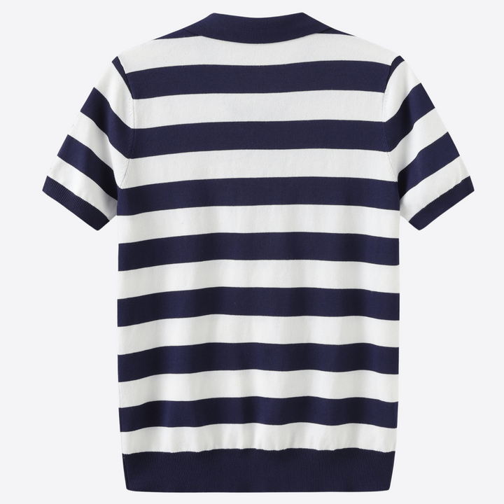 Gregory | Striped Polo.