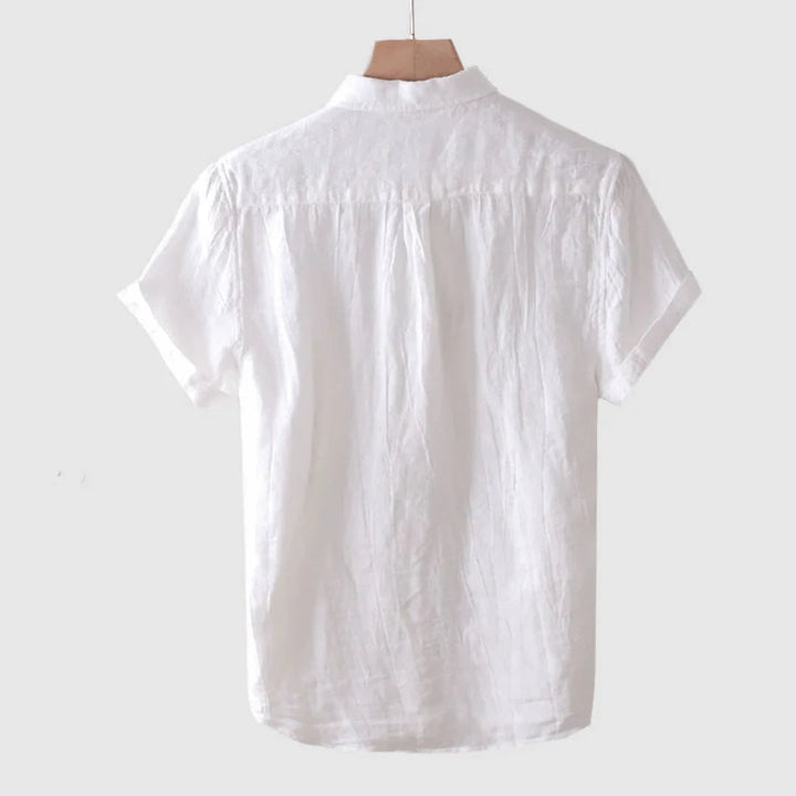 Scott | Elegant Short Sleeve Button-Up Shirt