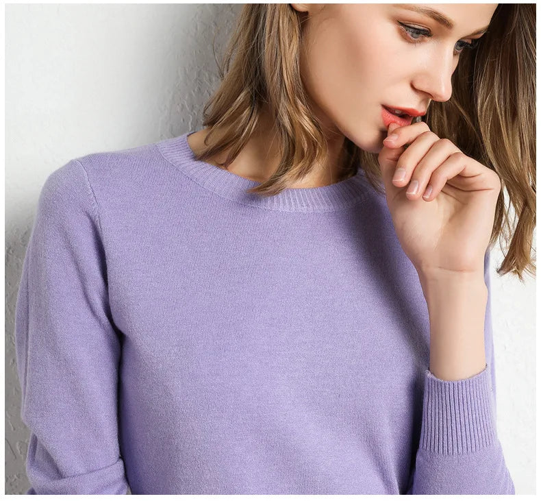 Jessica | Essential wool pull comfort